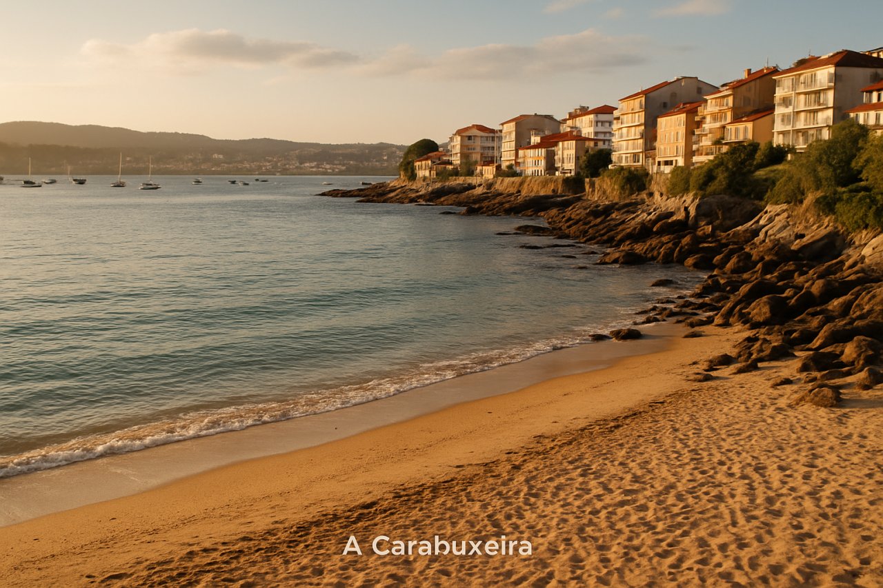 Playa de A Carabuxeira Sanxenxo: Tu Refugio Íntimo en Rías Baixas